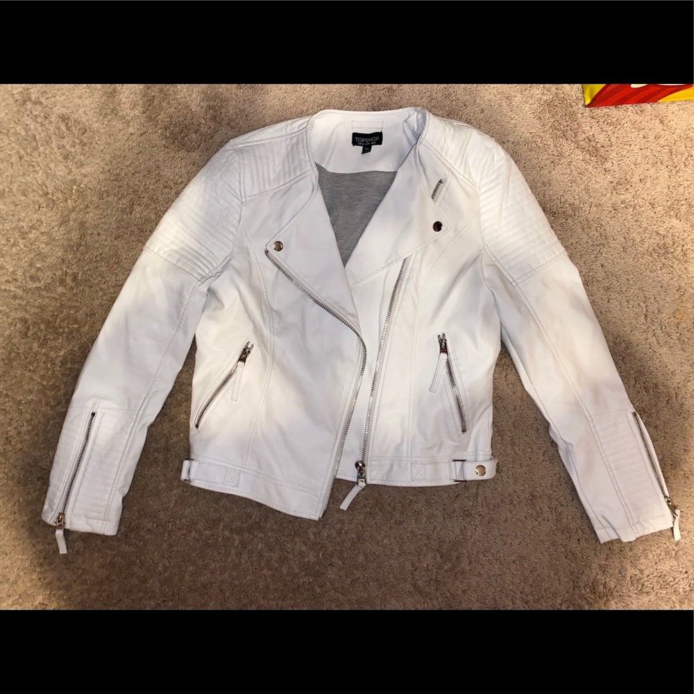 Topshop Leather & Fabric Jacket / New Condition